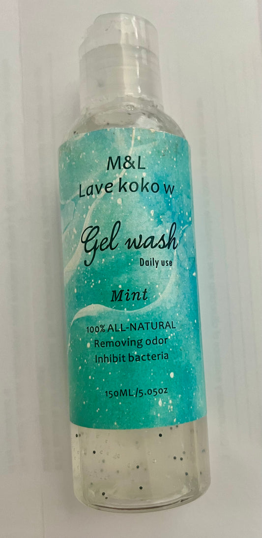 Gel wash